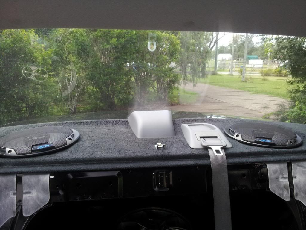 DIY mounting 6x9" speakers in parcel shelf AusLancer